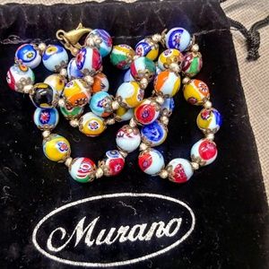 Italian Murano Glass Necklace
